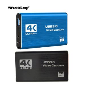 Lens Video Capture Card USB 3.0 4K HDMICOMPATIBLE VIDEO GAME SABLEBER Record pour PS4 Camceptor Switch Live Broadcast Camera