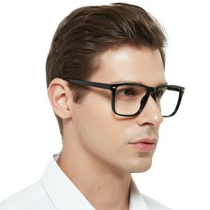 Lentes Gafas de lectura de gran tamaño Hombres de anteojos Presbyópicos Grandes Lectores Lectores de marco grande +1 1.25 1.5 1.75 2 2.25 2.5 3