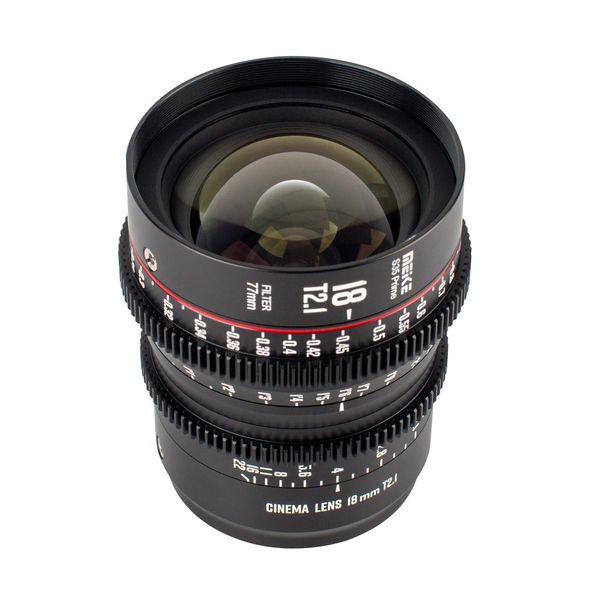 Lenses Prime Lente de cine T21 de 18 mm para sistema de cámara de cine Super 35 Frame 231101