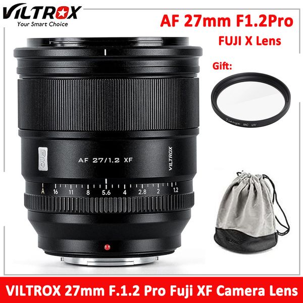 Objectifs Viltrox 27mm 2 Pro Fujifilm X objectif à monture Ultra grande ouverture Portrait APS C Prime pour Fuji X T30 X T3 X PRO3 X T20 230825