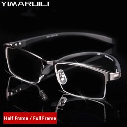 Lentions Yimaruili Light et confortable TR90 Eyliaar Eyewear Business Fullframe Halfframe Optical Optical Prescription Caxe