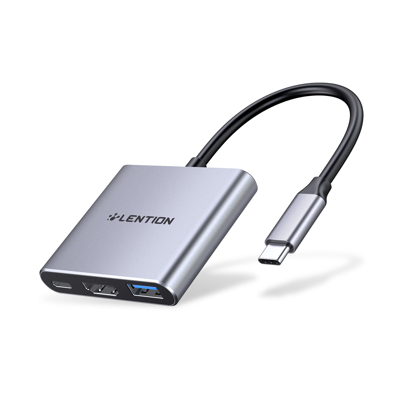 Lention USB C HUB to HDMI for Macbook Pro/Air Thunderbolt 3 USB Type C Dock Adapter Support Samsung Dex Mode with PD USB 3.0