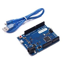 Leonardo R3 Development Board Board plus USB -kabel Atmega32u4 voor Arduino