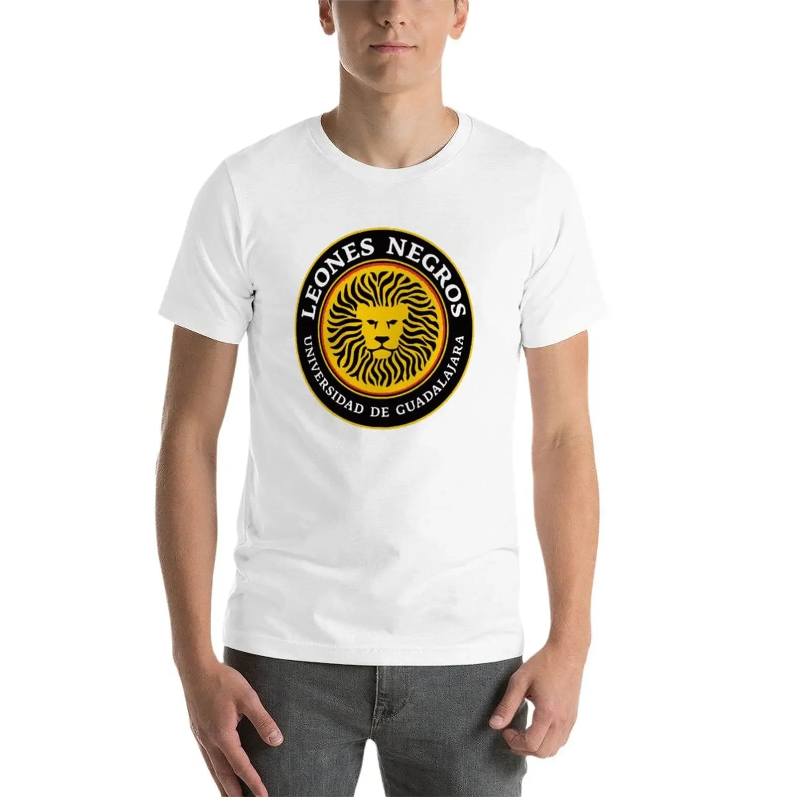 Leones Negros - Udeg - Club Universidad de Guadalajara, do México Camiseta Animal Princip