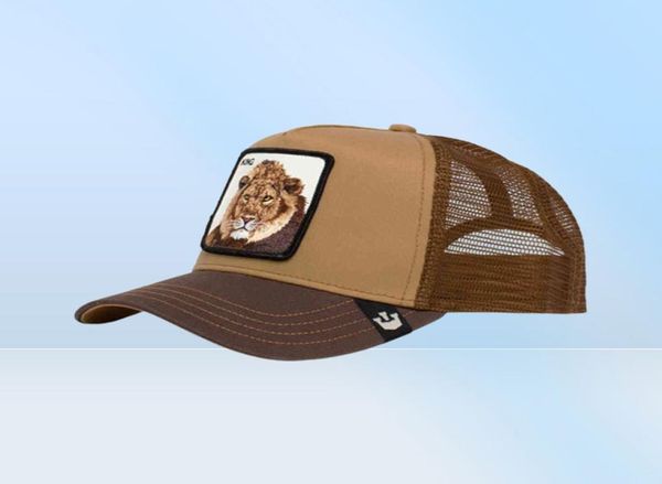 Léopard baseball camion chauffeur animal de ferme papa sac à dos loup tigre extérieur bête lion toucan net casquette direct16244804449953