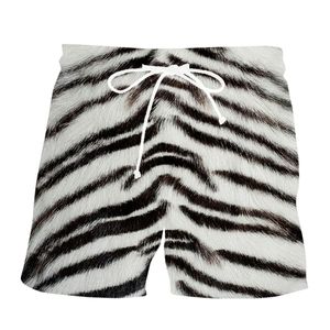 Leopard Grain 3D Print Causale kleding Nieuwe Mode Mannen / Dames Shorts Plus Size S-7XL X0705
