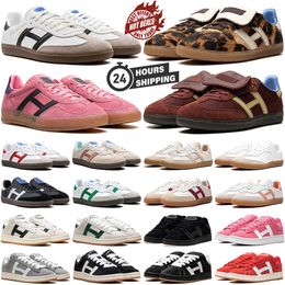 Leopard Running Running Men Mujeres Diseñador de zapatos casuales de zapatillas blancas chicle negro marrón rojo rosa gris beige entrenadores para hombres zapatillas de deporte para mujer.