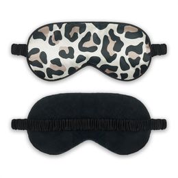 Luipaard Slapen Eye Mask Cover Eyepatch vaste draagbare nieuwe rust Relax Oogschaduw Oogschade voor thuisreizen