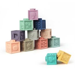 Lepin Blocks Lepin bloque le développement des enfants jouets d'intelligence blocs de construction adhésifs doux Bitable Silicone jouets d'éducation précoce