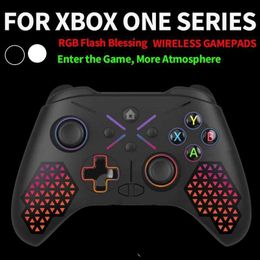 Lers Joysticks Xbox One / Xbox Series S x Contrôleur de joystick sans fil avec gyroscope à six axes J240507