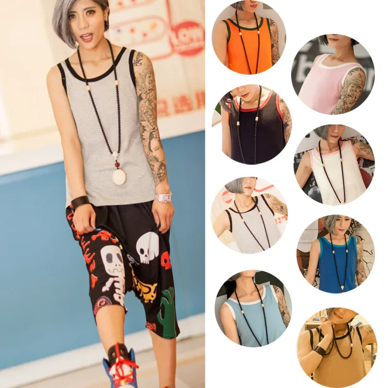 Lesbian Tomboy Chest Binder Undershirt Slim Fit Chaleco Tops XS XXL De