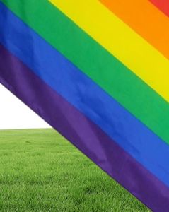 Lesbische biseksuele transgender LGBT Rainbow Progress Gay Pride Flag Direct Factory hele 3x5fts 90x150cm1394420