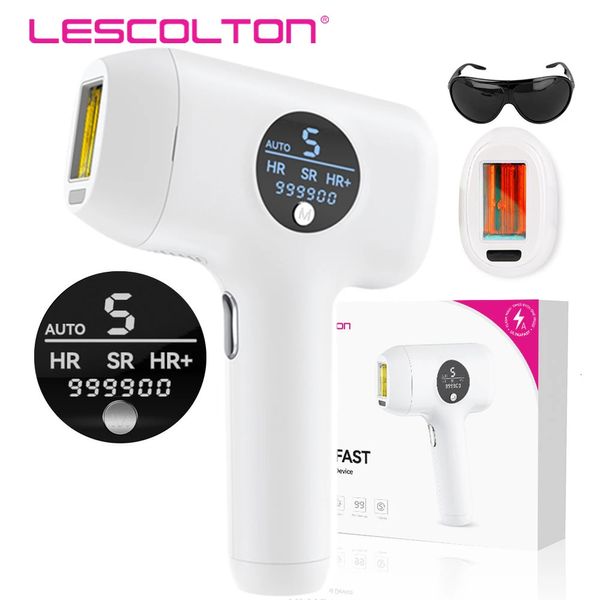 Épilation de cheveux Lescolton IPL 999900 Flashs pour femmes hommes Trimement entier Trimement permanent Epilator Home Beauty Device 240403