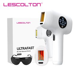 Lescolton IPL Laser dispositif d'épilation permanente femmes hommes 999000 flashs indolore corps entier traitement épilateur 240321