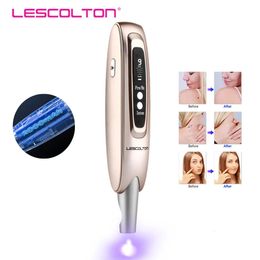 Lescolton Picosecond Laser Pen Mise à niveau Thérapie par la lumière bleue Taupe Verrue Tache de rousseur Noir Détatouage Laser Beauté Peau Instrument 240119