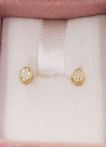 Moins de boucles d'oreilles Classes Stud en or avec diamants Ref Bear Jewelry 925 Boucles d'oreilles en argent sterling