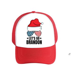 Allons Brandon Red Baseball Cap Dôme Imprimé Sun Cotton Chapeau Summer Summer Automne Hiver Casquettes ZZA12516