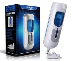 Leten A380 Masturbador masculino automático USB recargable manos masculinas masturbadores vagina telescópica máquina sexual juguetes sexuales para adultos 2277825