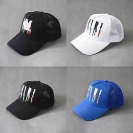 Carcajas de béisbol para hombres diseñador de sombrero de camionero tortuoso spring al aire libre hip hop cappello boy simple retro retro blanco algodón de algodón ajustable Cap PJ032 Q2