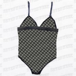 Body con letras, ropa interior, sujetadores para mujer, corpiño bordado de encaje, trajes de baño finos y transpirables, monos con transparencias sexis, lencería