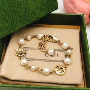 Brief Armbanden Ontwerper Mode Dame Armband Dames Verstelbaar Goud Luxe Valentijnsdag Cadeau Sieraden21
