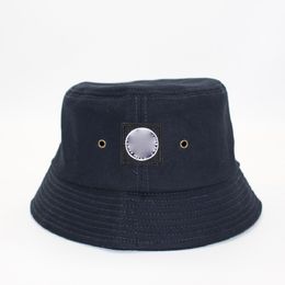 Letter Brief Brand Fisherman's Hat Cowboy Men's and Women's Fashion Joker Little Red Book met Basin Hat Face Small Sun Visor.