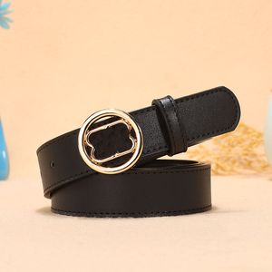 Lettre boucle ceinture concepteur femmes ceinture en cuir or ceinture pour hommes mode jean accessoires