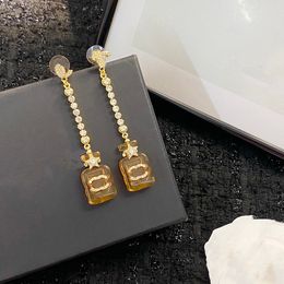 Brief C Stud Earring Designer Ccity Fashion Women Sieraden Gold Earrings Cjeweler Woman Luxe hoogwaardige accessoires voor dinerfeest Orecchini 343