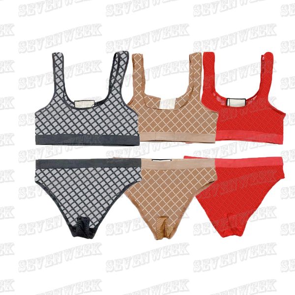 Lettre broderie femmes Bikini dentelle soutiens-gorge slips sous-vêtements maillots de bain respirants voir à travers des ensembles de Lingerie Sexy