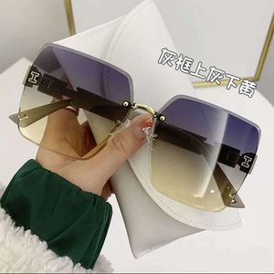 Letter H Zonnebril Big Brand H's Same Style Sunglasses For Women Designer Zonnebril Nieuwe Louiseviution Zonnebril resistent modieuze LVSE Zonnebril 144