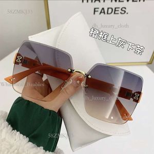 Letter H Zonnebril Big Brand H's Same Style Sunglasses For Women Designer Zonnebril Nieuwe Louiseviution Zonnebril resistent modieuze LVSE Zonnebril 394