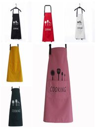 Lettre imprimement tablier étanche à cuisson respirante tabliers de cuisson tabliers de restauration réglable pour femmes