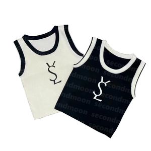 Lettre Imprimer Tricots Gilet Designer Sexy Cropped Top Femmes Yoga Débardeurs D'été À Séchage Rapide Tricots Gilets