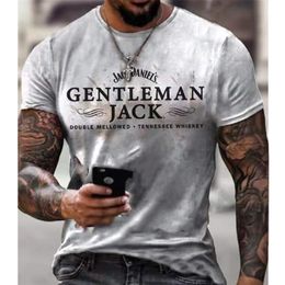 Camiseta con estampado de letras para hombre, ropa informal de moda, camiseta de verano con cuello redondo, camiseta de gran tamaño para hombre, camisetas 220526