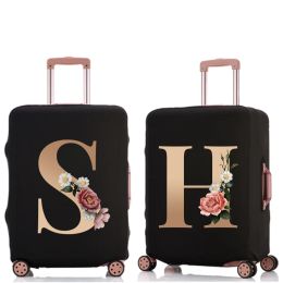 LETTRES Série de lettres Luggage Protective Cover Luggage Accessoires pour 18 à 32 pouces Bougage de voyage Bagure plus épaisse accessoires de voyage
