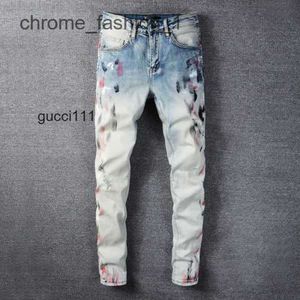 Lettre Streetwear Jeans amari Dance amiiri Casual amirl Noir Slim Fit amirlies Hommes Automne Masculina am Pantalon Trendy amis Club Skinny imiri s Toursers Koko 7 SDQ7