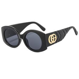 Buchstaben-Sonnenbrille für Mann und Frau, Designer-Schutzbrille, Strand-Sonnenbrille, 7 Farben, optional, Top-Qualität241o