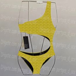 Cartas Mujeres Swimsuits Beach Bra Resumen Sexy Back Back cintura Corte de trajes de baño Sporty Bikinis Summer Divised Bathing Traje de baño Saded