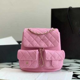 Lettre Femmes Poche Designer Sac Intérieur 23p Classique Sac À Dos Lozenge Slot Sacs À Dos Cartables Solide Couleur Du Ma Livraison Gratuite