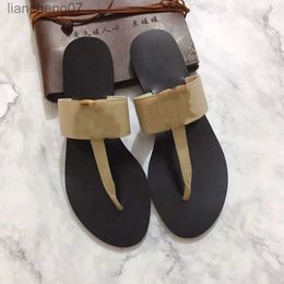 Lettre femmes Style Harajuku sandales brodées maison dames tongs mode confortable concepteur de luxe 240223