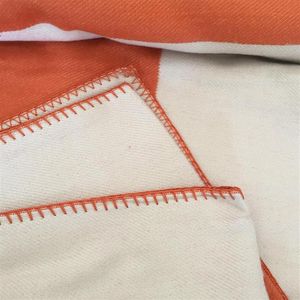 Manta de diseño de Cachemira de lana con letras, chal, bufanda, 140 170CM, lana suave, cálida, a cuadros, sofá cama, decoración, aire acondicionado, portátil, F194M