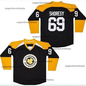 LETTERKENNY Shamrocks Shoresy 69 maillot de Hockey émission de télévision Cosplay Merch femmes hommes col en v à manches longues T-shirt drôle T-shirt Homme