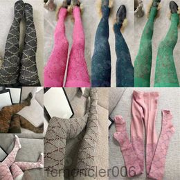 Lettres Femmes Leggings Collants Chaussettes Designer Bas Épaissir Hiver Garder Au Chaud Collants pour Dame 0CJJ