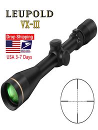LEUPOLD VX3 4514X40MM Riflescope Hunting Scope Tactical Sight Verre Reticule Rifle pour Sniper Airsoft Gun Hunt1722831