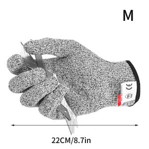 Niveau 5 Gants de sécurité des gants anti-coupe Gants à haute résistance