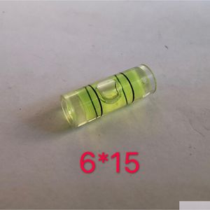 Instruments De Mesure De Niveau 6X15 Mm Tube En Plastique Bubble Spirit Pièces Mini Drop Delivery Office School Business Industrial Measuremen Dhfbs