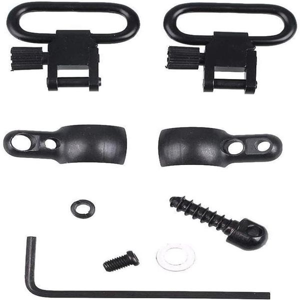 Kit de montaje de eslinga para rifle de acción de palanca, banda dividida con eslinga giratoria 1039039 QD 115 para Winchester Marlin Mossberg8270593240Y