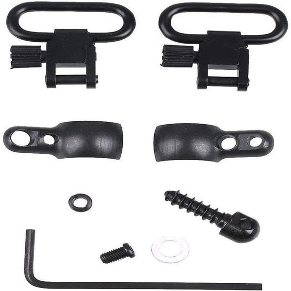 Kit de montaje de eslinga para rifle de acción de palanca, banda dividida con eslingas giratorias 1039039 QD 115 para Winchester Marlin Mossberg18642652178