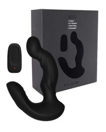 Levett Prostata Massage Remote Contrôle Anal Sex Toys For Men Gay G Spot Masseur Prostate Motor Double Motor anal Butt Plug Y5148960