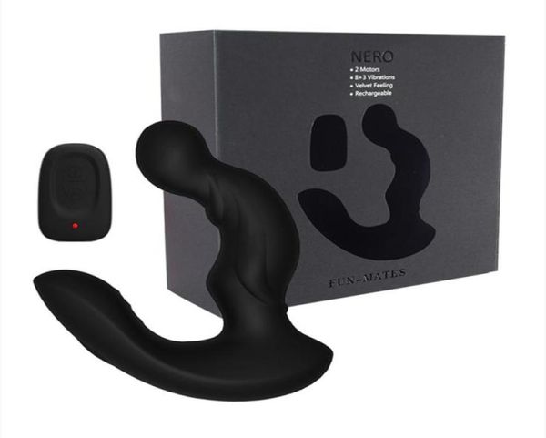 Levett massage de la prostate télécommande jouets sexuels anaux pour hommes Gay G Spot masseur de prostate Double moteur vibrateur Anal godemichet anal Y9181434